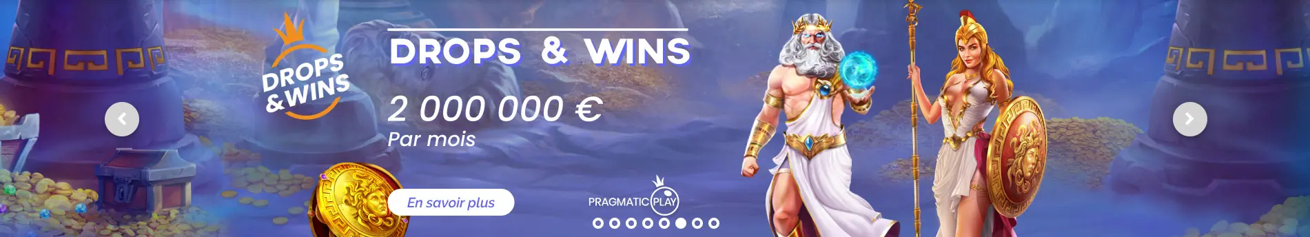 Drop and Wins GRATORAMA CASINO