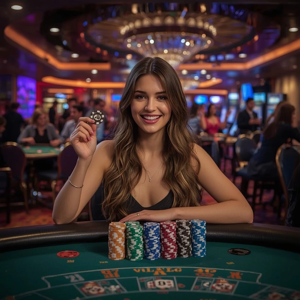 bonus dans les mains de l'homme au casino GRATORAMA CASINO