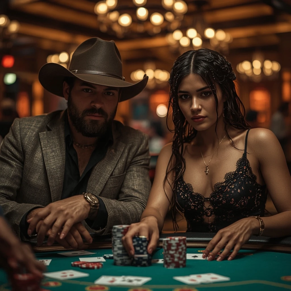 photo de deux joueurs de poker GRATORAMA CASINO